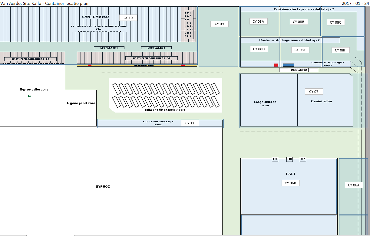 Yard map